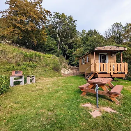 Σπίτι διακοπών Roulotte Cosy Avec Kitchenette, Ruisseau Apaisant Et Espace Bien-etre, Nuit Insolite A - Fr-1-589-444
